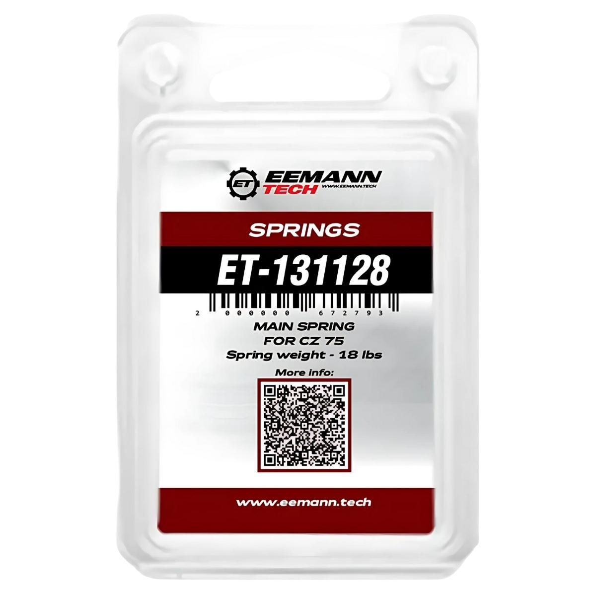 eemann tech sprezyna glowna 18 lbs cz 75 cz 85 cz 75 sp 01 shadow cz shadow 2 cz 75 ts p 07 p 09 et 131128