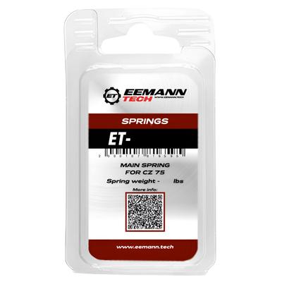 eemann tech sprezyna glowna 9 lbs cz 75 cz 85 cz 75 sp 01 shadow cz shadow 2 cz 75 ts p 07 p 09 et 131119