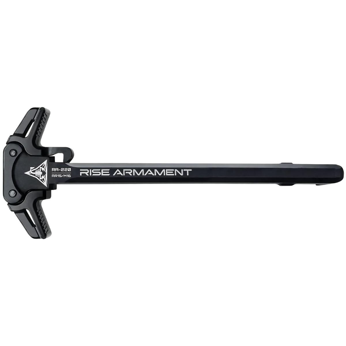 rise armament obustronna dzwignia przeladowania ar 15 czarna ra220 blk