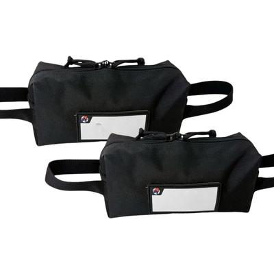 daa wielofunkcyjny pokrowiec z tabliczka imienna 2szt kolor black