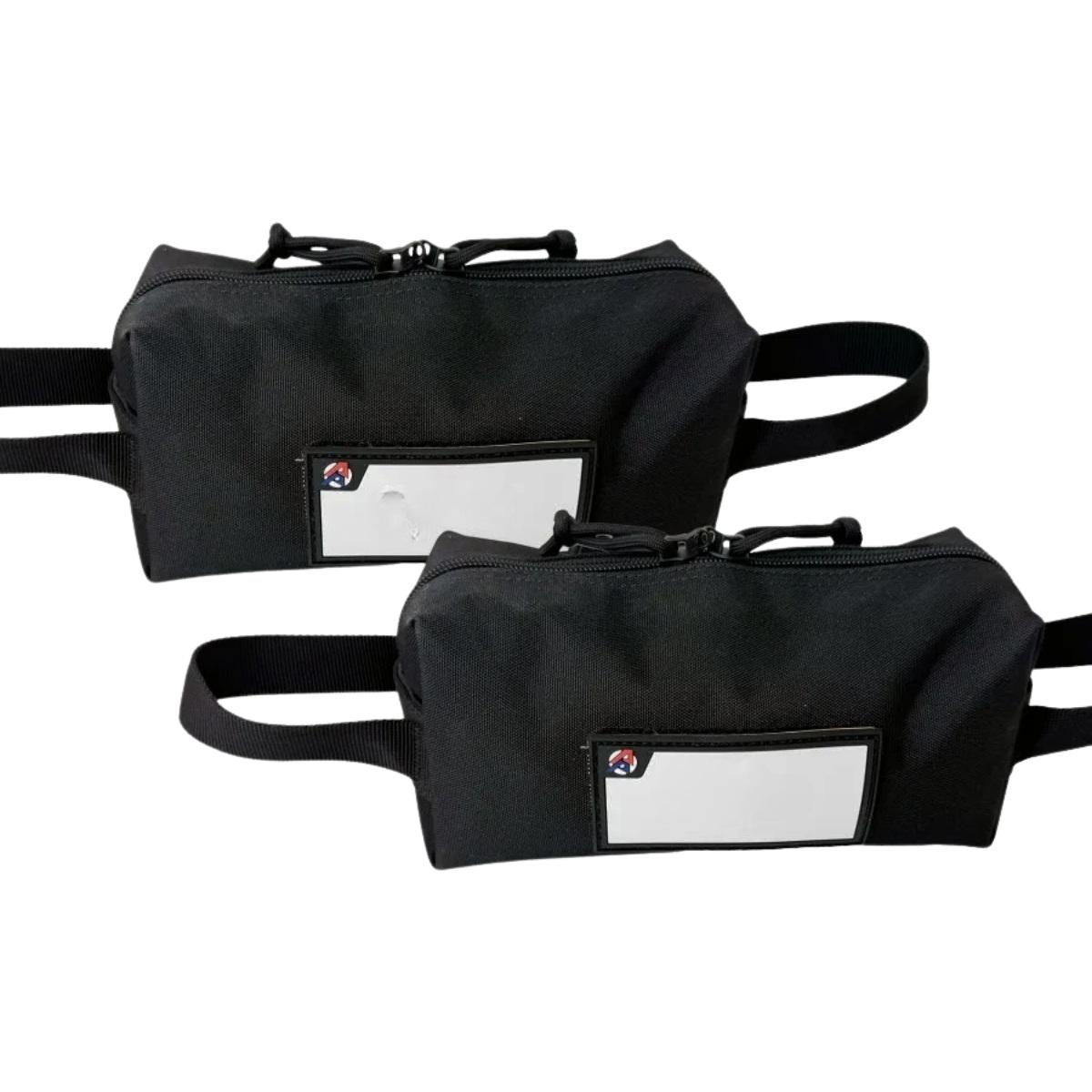 daa wielofunkcyjny pokrowiec z tabliczka imienna 2szt kolor black
