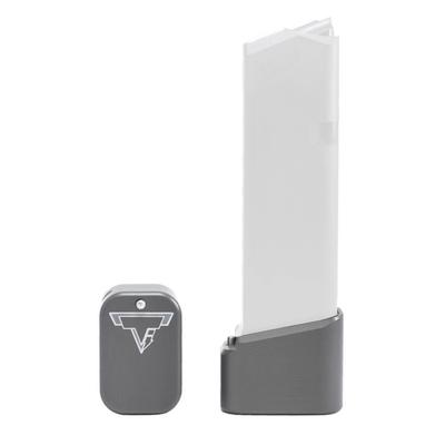 taran tactical innovation aluminiowa stopka do magazynkow glock 19 23 4 5 titanium gray