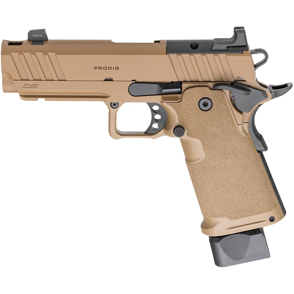 springfield ds prodigy comp cut coyote brown 4 25