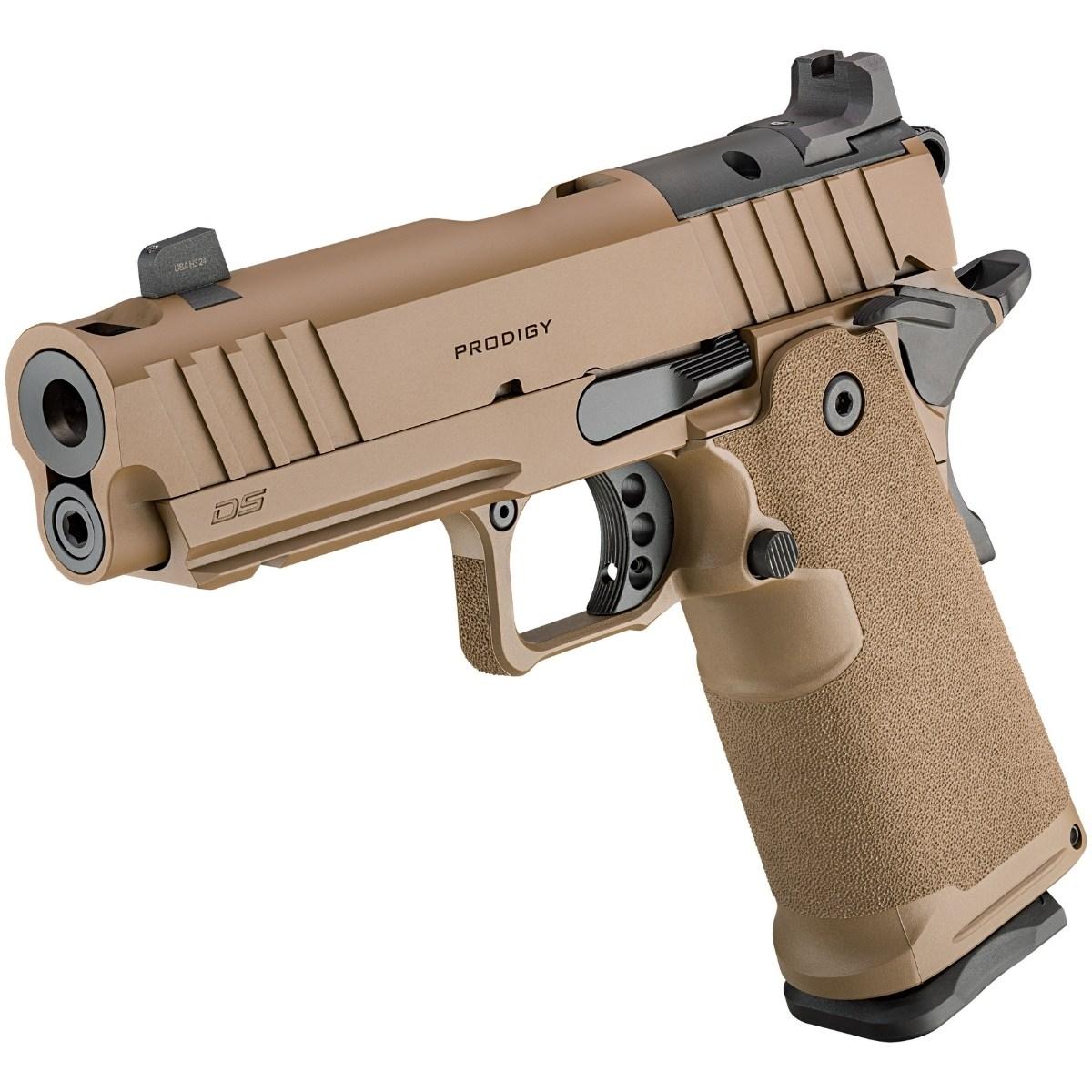 springfield ds prodigy comp cut coyote brown 4 25