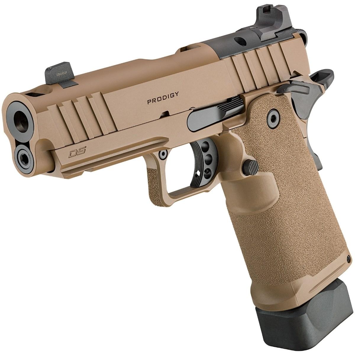 springfield ds prodigy comp cut coyote brown 4 25