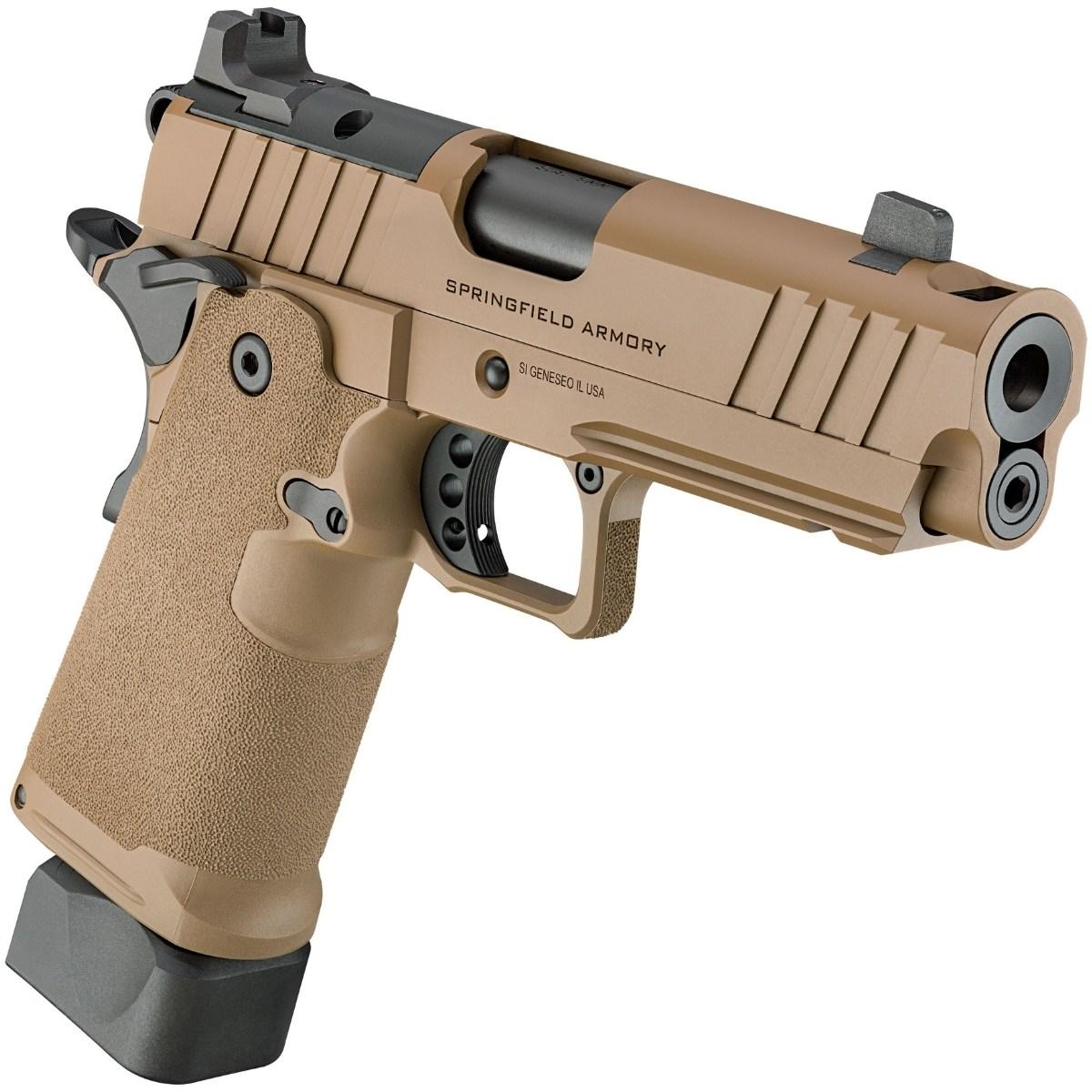 springfield ds prodigy comp cut coyote brown 4 25