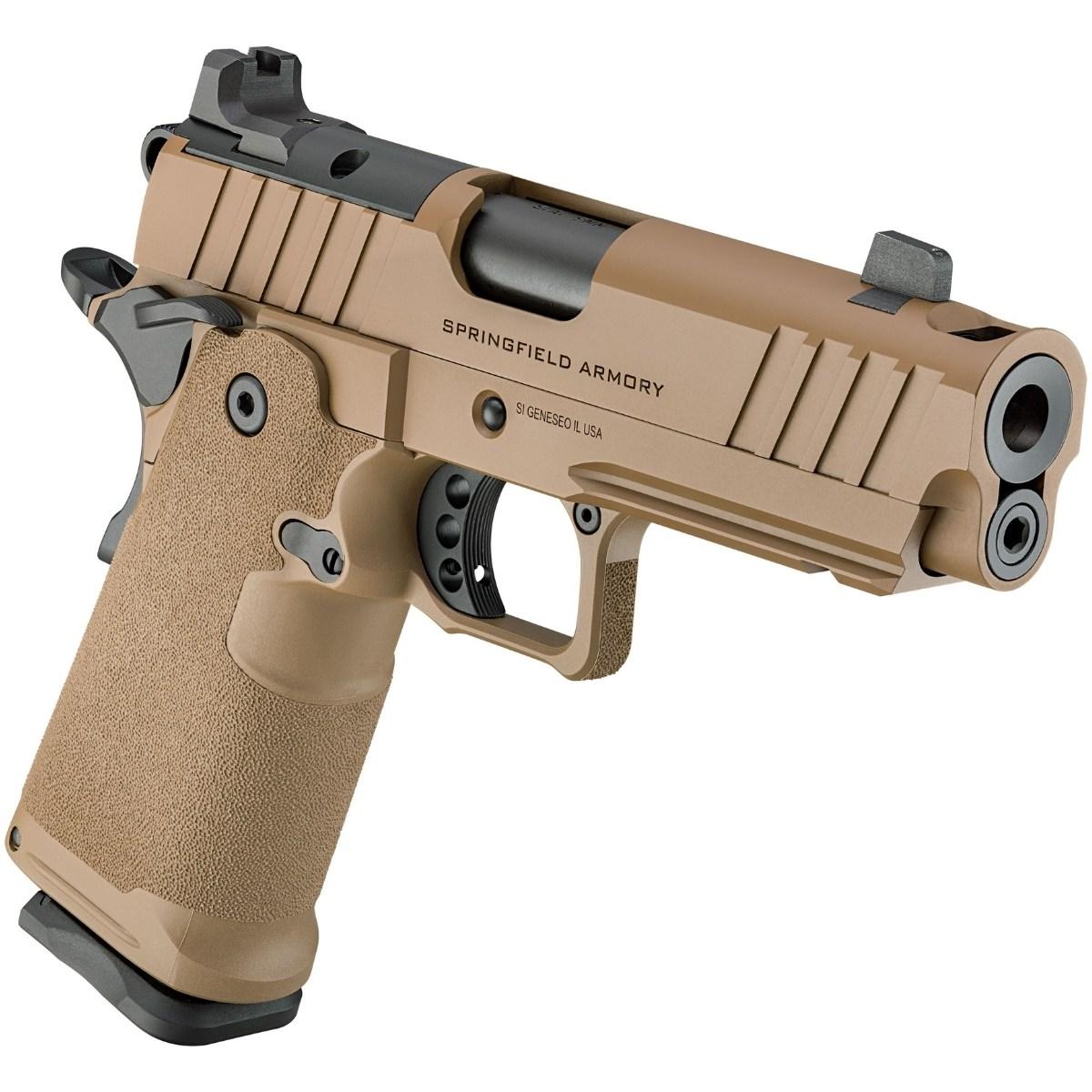 springfield ds prodigy comp cut coyote brown 4 25