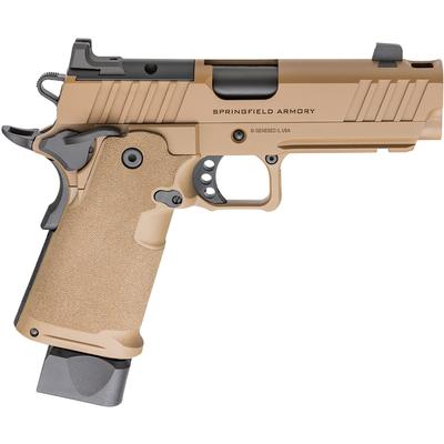 springfield ds prodigy comp cut coyote brown 4 25