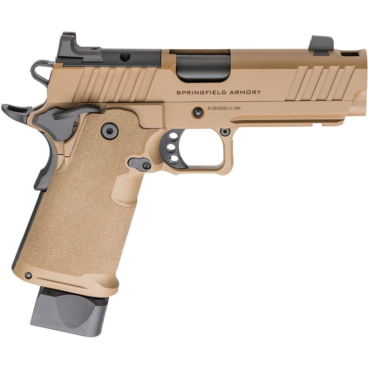 springfield ds prodigy comp cut coyote brown 4 25