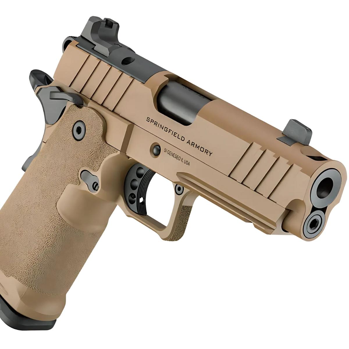 springfield ds prodigy comp cut coyote brown 4 25