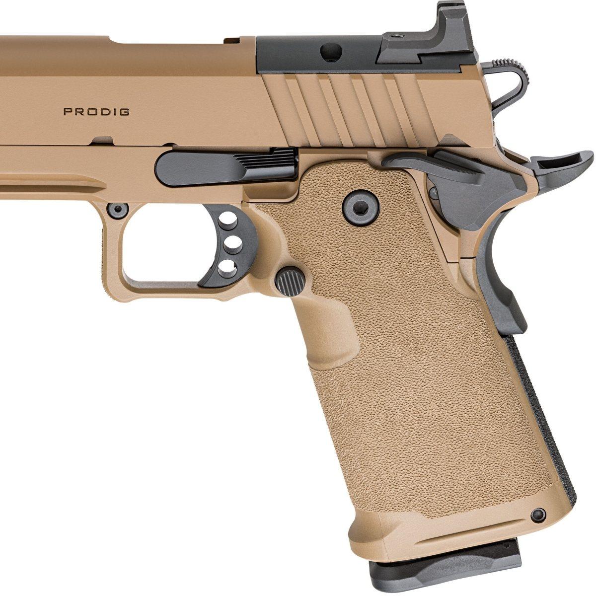 springfield ds prodigy comp cut coyote brown 4 25