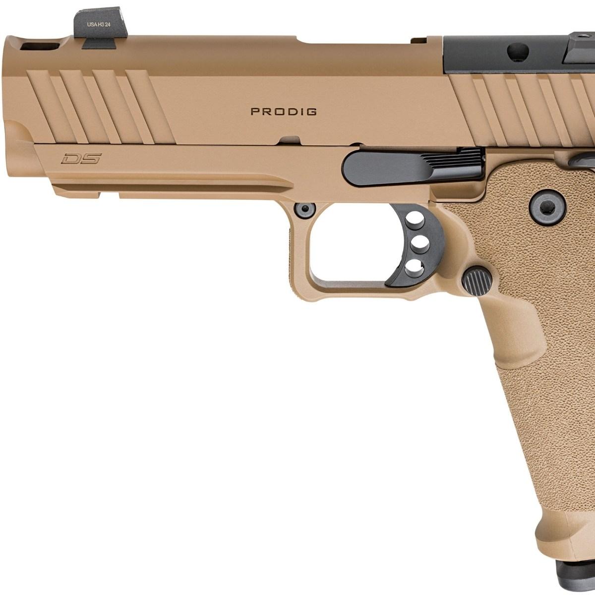 springfield ds prodigy comp cut coyote brown 4 25