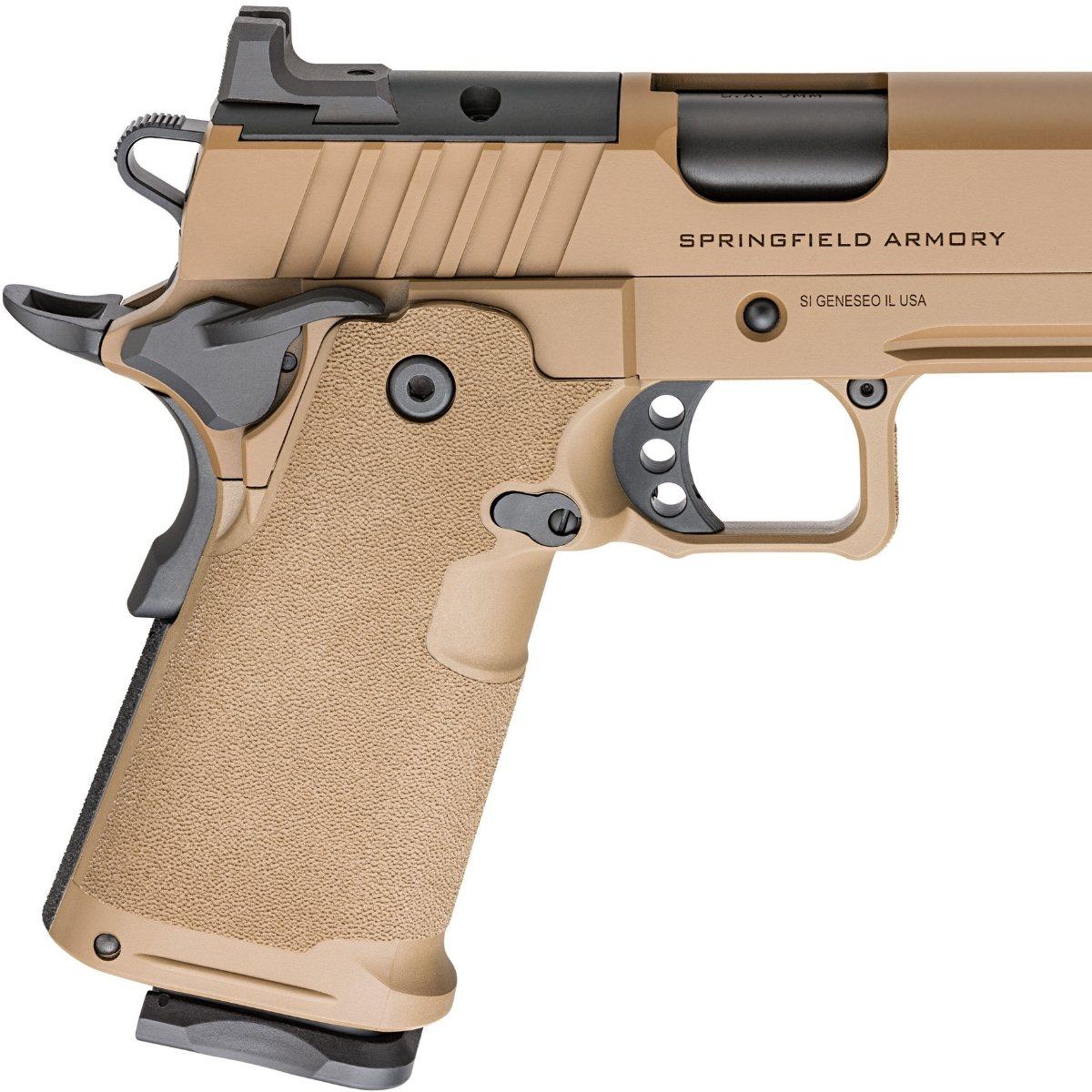 springfield ds prodigy comp cut coyote brown 4 25