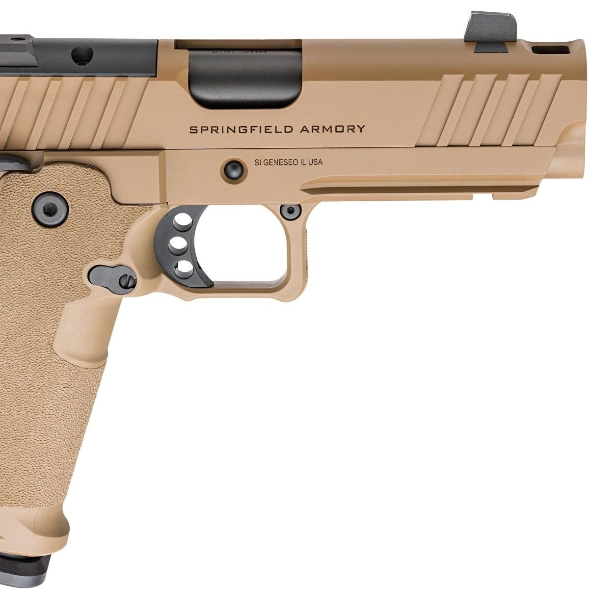 springfield ds prodigy comp cut coyote brown 4 25