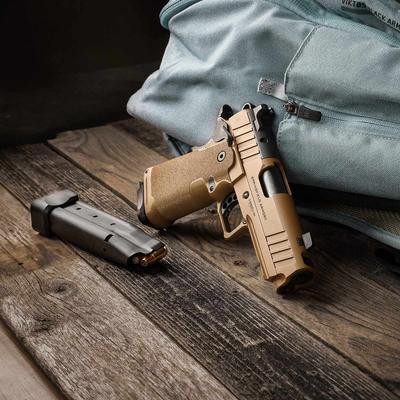 springfield ds prodigy comp cut coyote brown 4 25