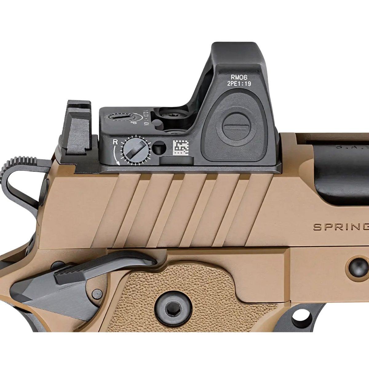 springfield ds prodigy coyote brown 4 25