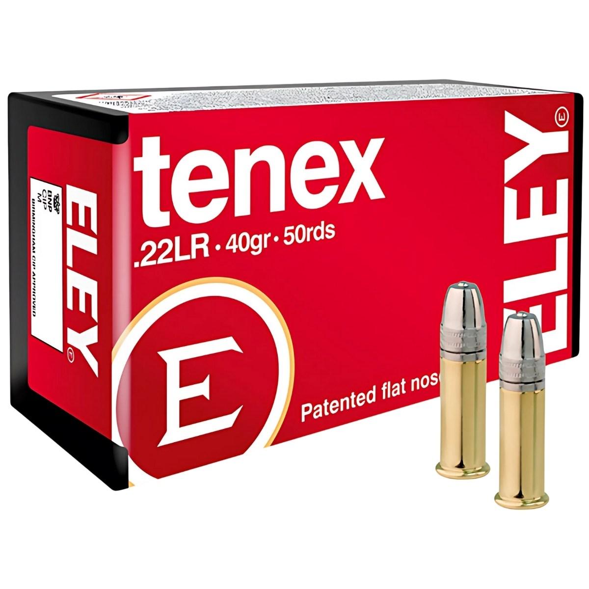 22 lr eley tenex 40gr 2 59g