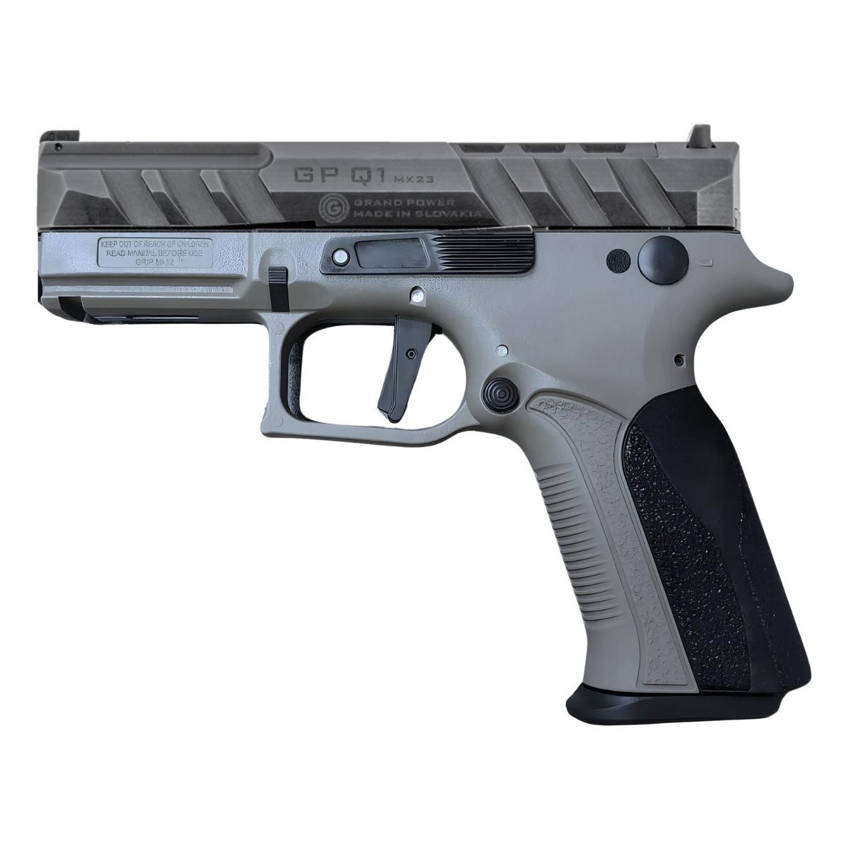 grand power q1 mk23 wolf grey