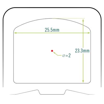 vortex kolimator defender xl 2 moa dfxl mrd2