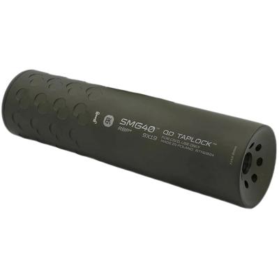 bk precise moderator smg 40 qd taplock max 9x19mm odg