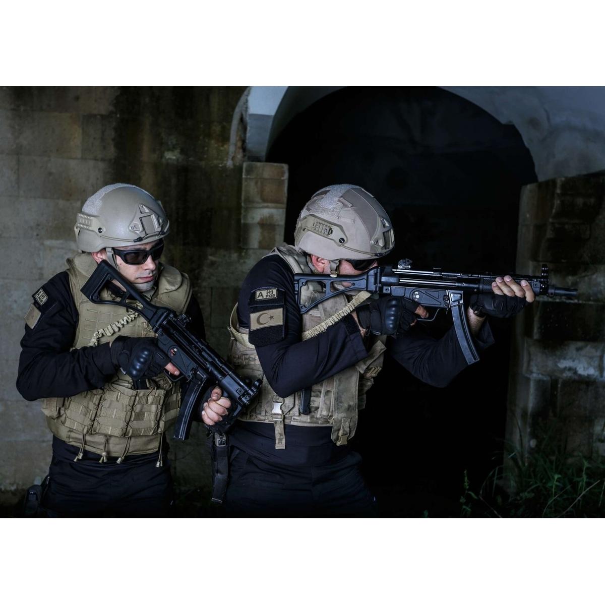 pistolet samopowtarzalny mertsav msg9pm mp5 lufa 4 5