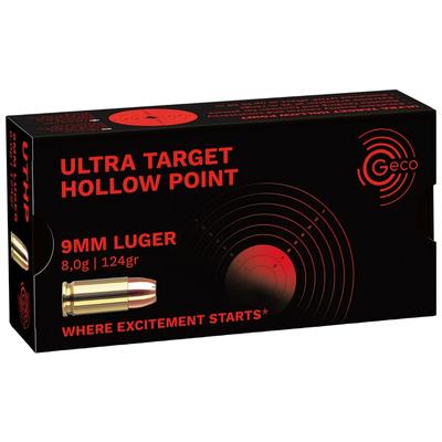 Geco 9x19 - 8g JHP - UTHP...