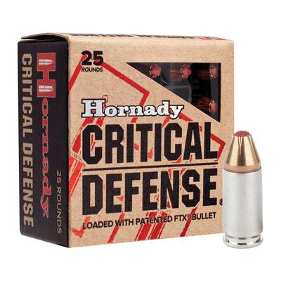Hornady FTX Critical...