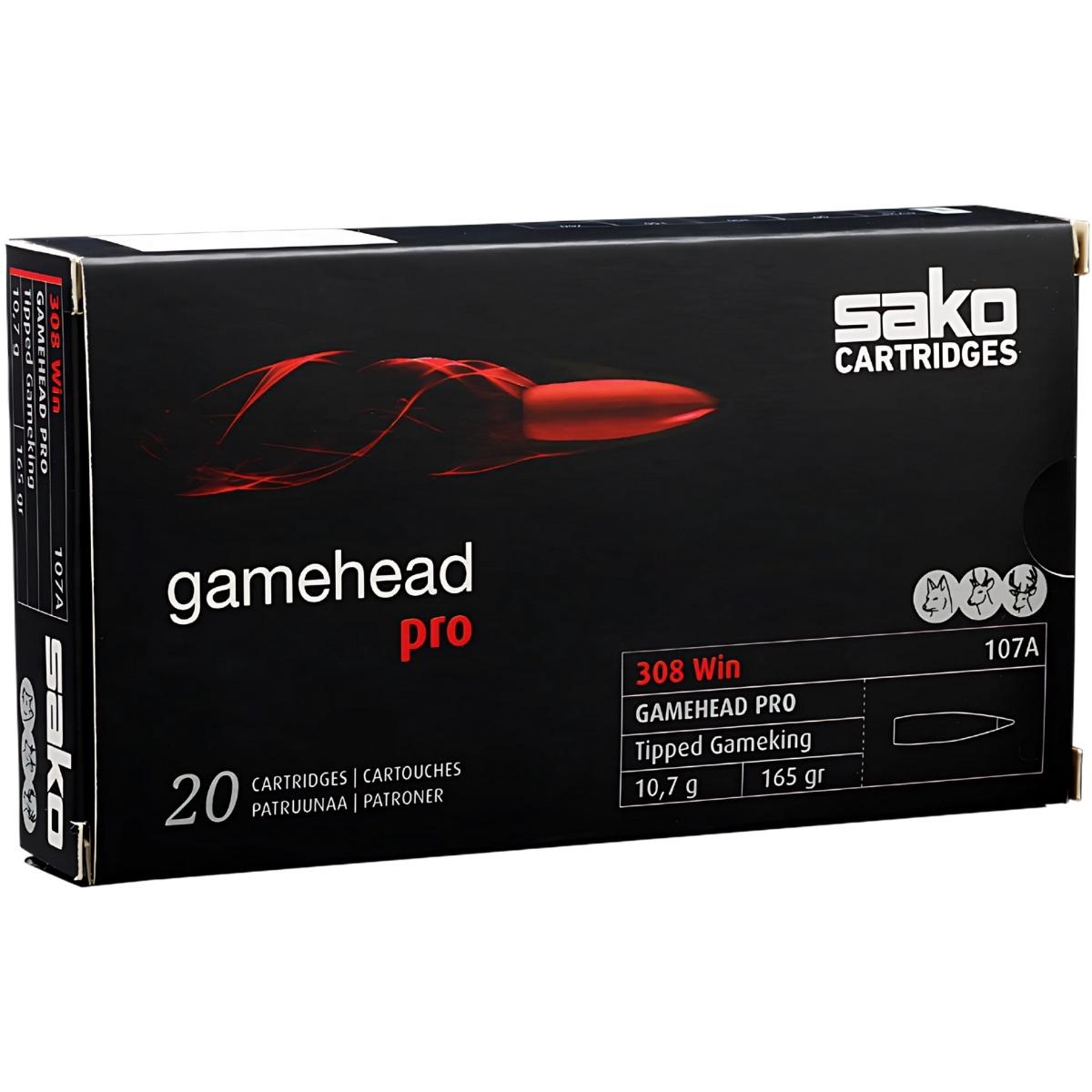 sako hpbt gamehead pro 308 win 10 7g 165gr 107a