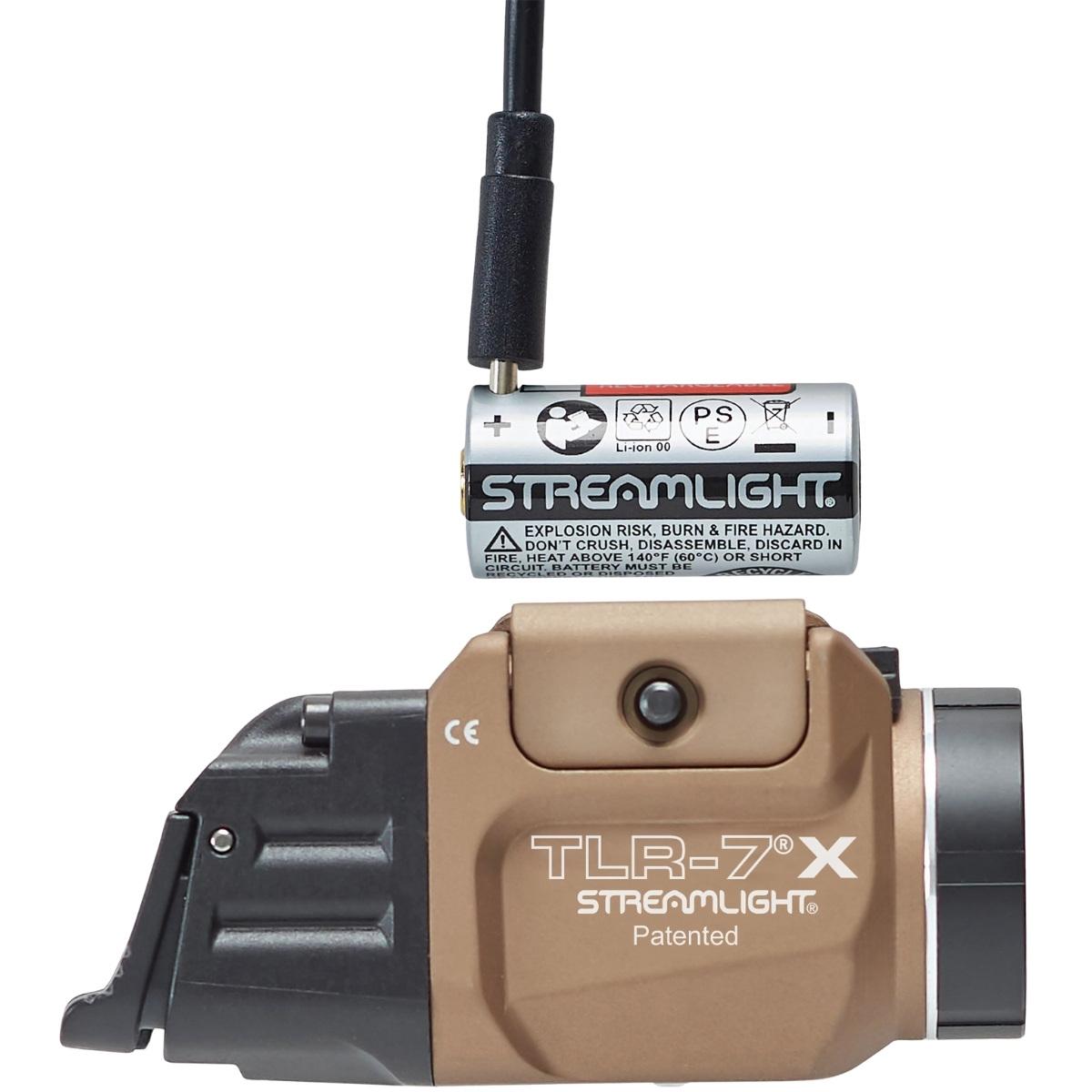 streamlight latarka pistoletowa tlr 7 x usb fde 500 lumenow