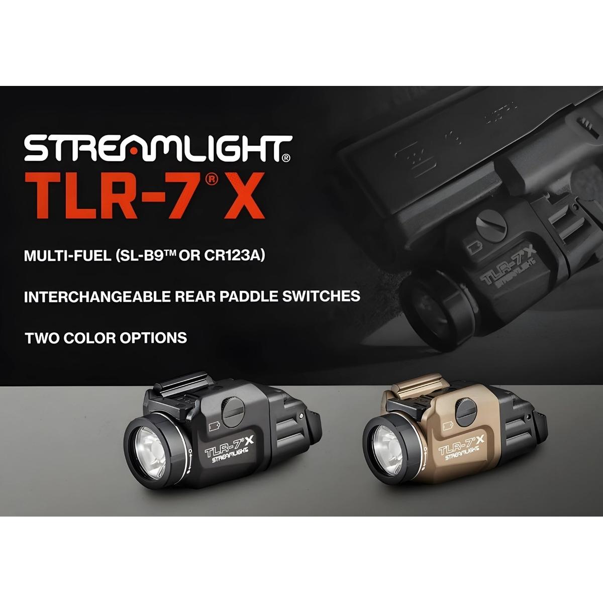 streamlight latarka pistoletowa tlr 7x usb fde 500 lumenow
