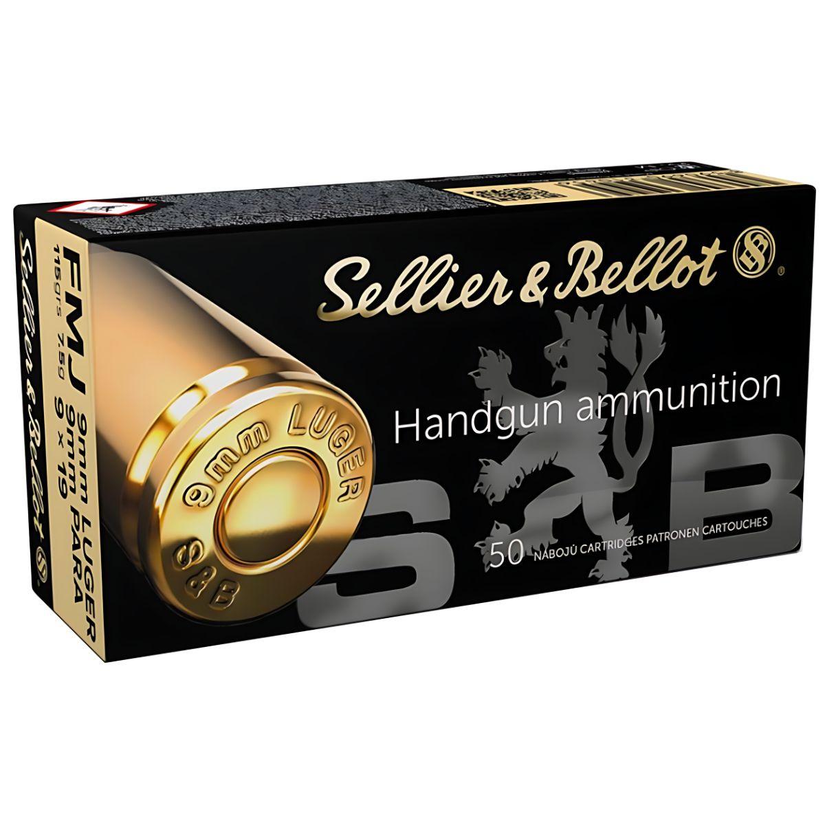 9x19 sellier bellot fmj 115gr 7 5g v310452