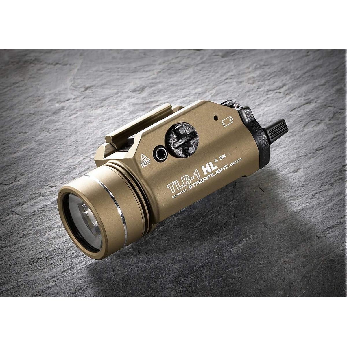 streamlight latarka pistoletowa tlr 1 hl fde 1000 lumenow