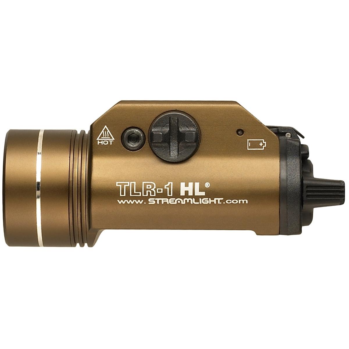 streamlight latarka pistoletowa tlr 1 hl fdeb 1000 lumenow