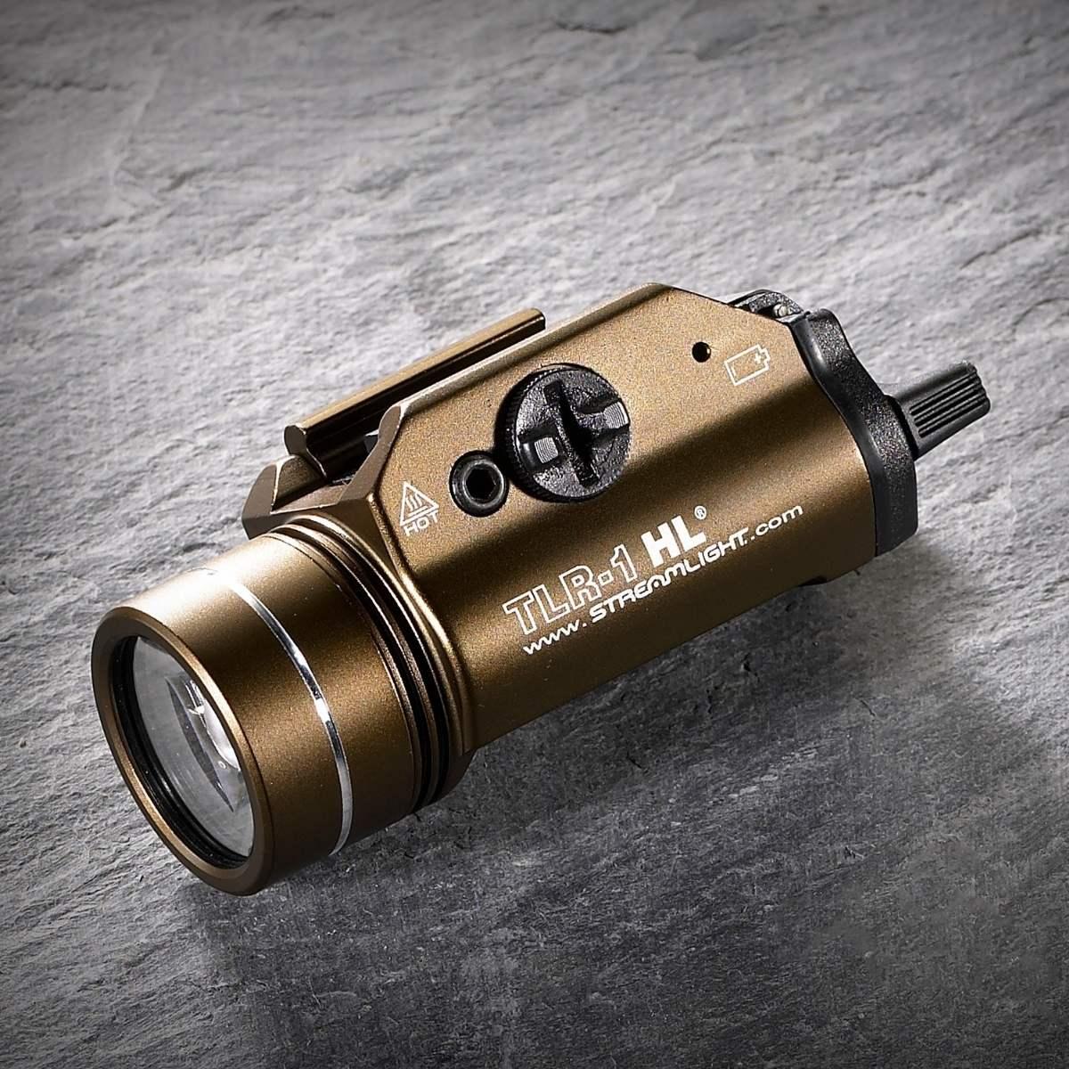 streamlight latarka pistoletowa tlr 1 hl fdeb 1000 lumenow