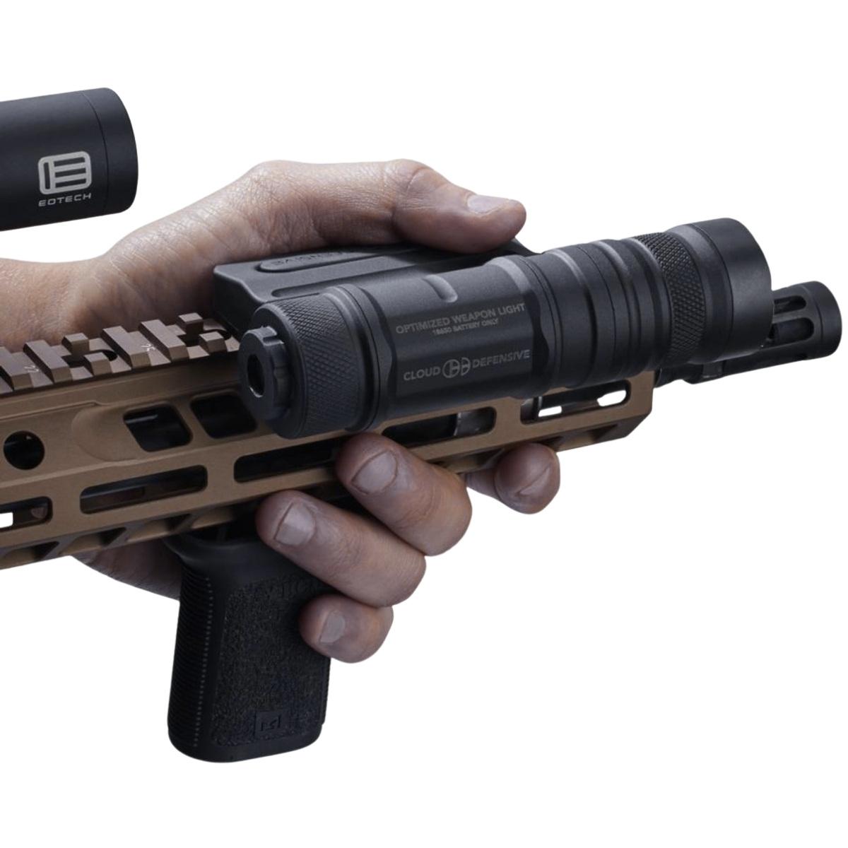 cloud defensive latarka taktyczna na bron dluga owl blk