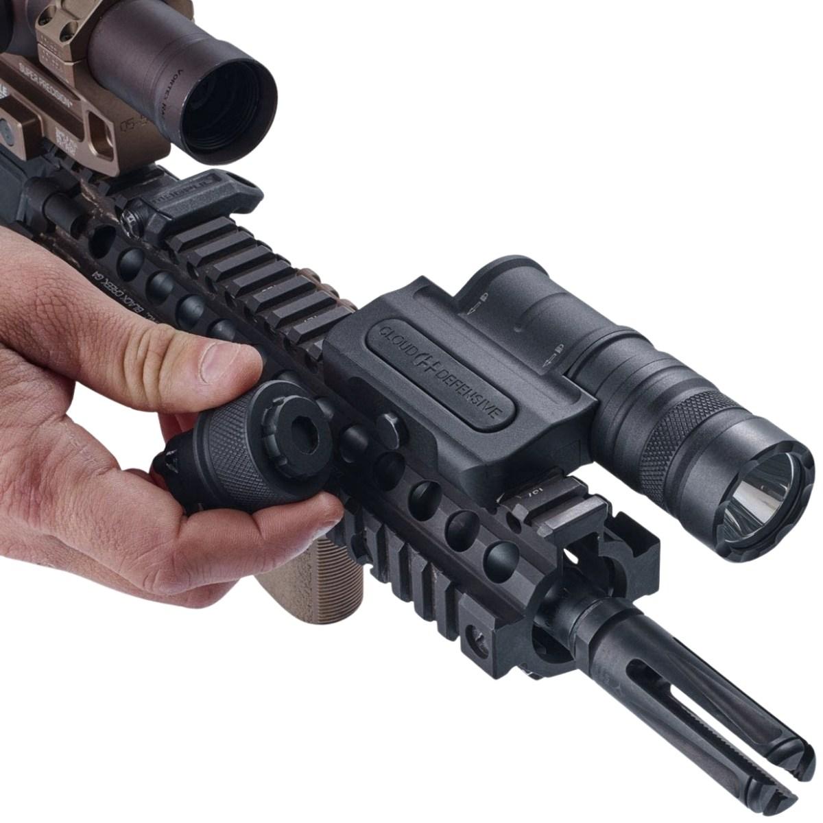 cloud defensive latarka taktyczna na bron dluga owl blk