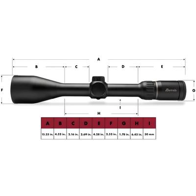 burris luneta celownicza four xe 6 24x56 30mm ballistic e3