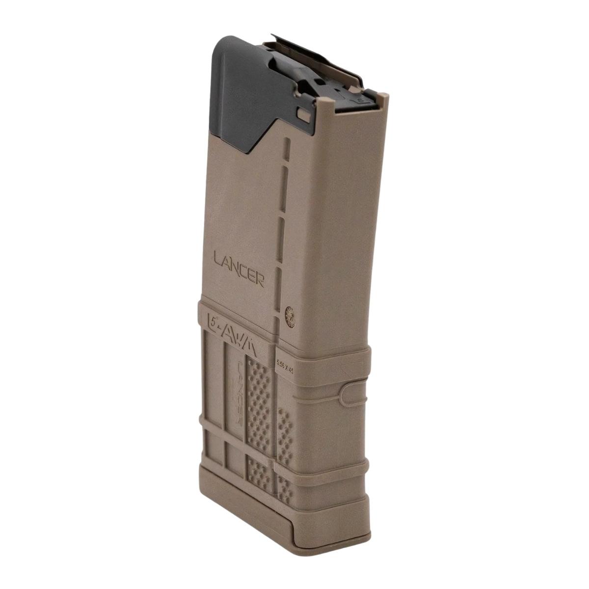 lancer systems magazynek 20 nab do platformy ar15 opaque fde l5awm20