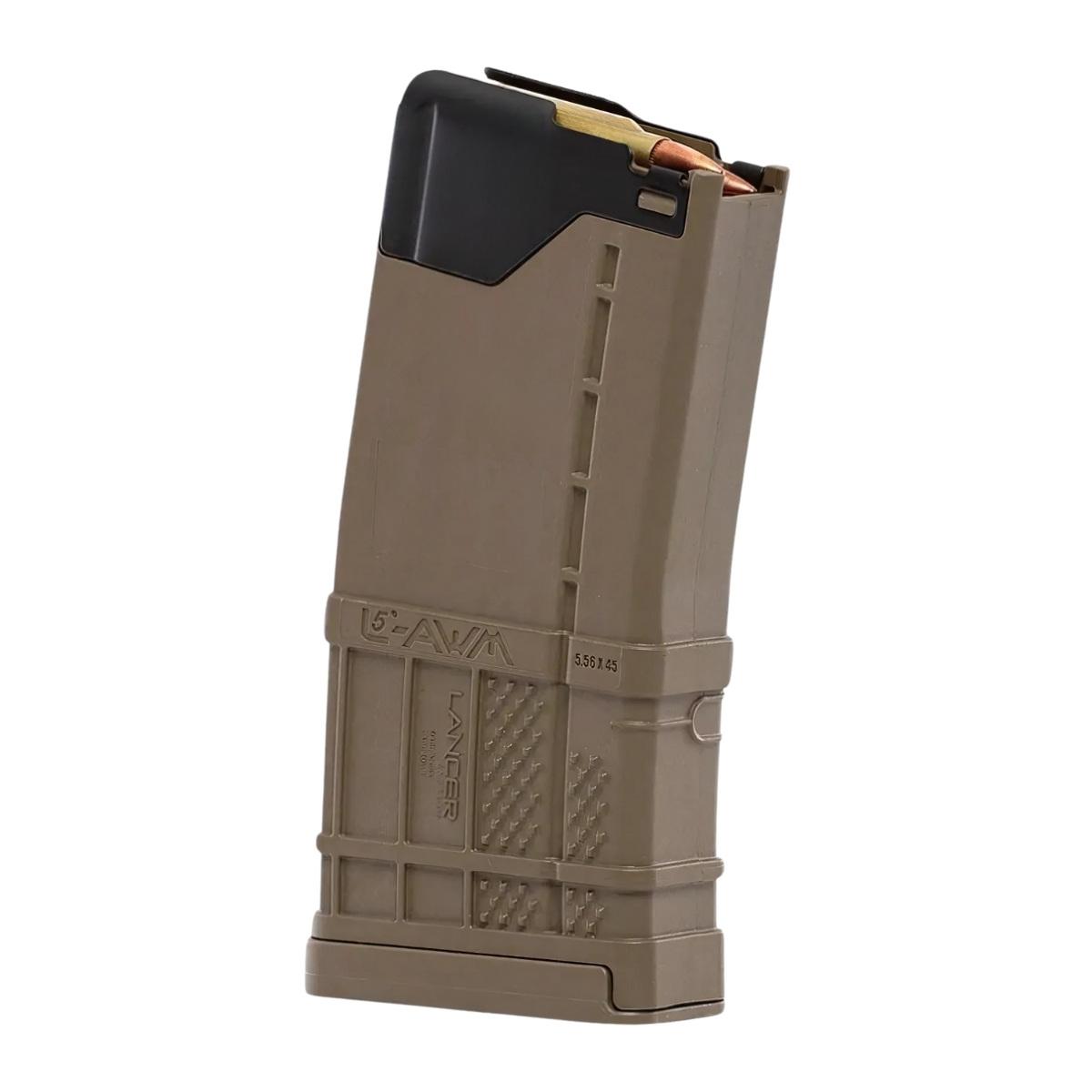 lancer systems magazynek 20 nab do platformy ar15 opaque fde l5awm20