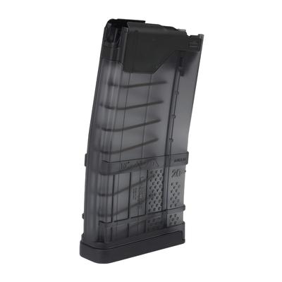 lancer systems magazynek 20 nab do platformy ar15 translucent smoke l5awm20