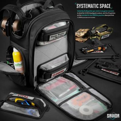 savior plecak compact s e m a pistol czarny bp cpsema ws bk
