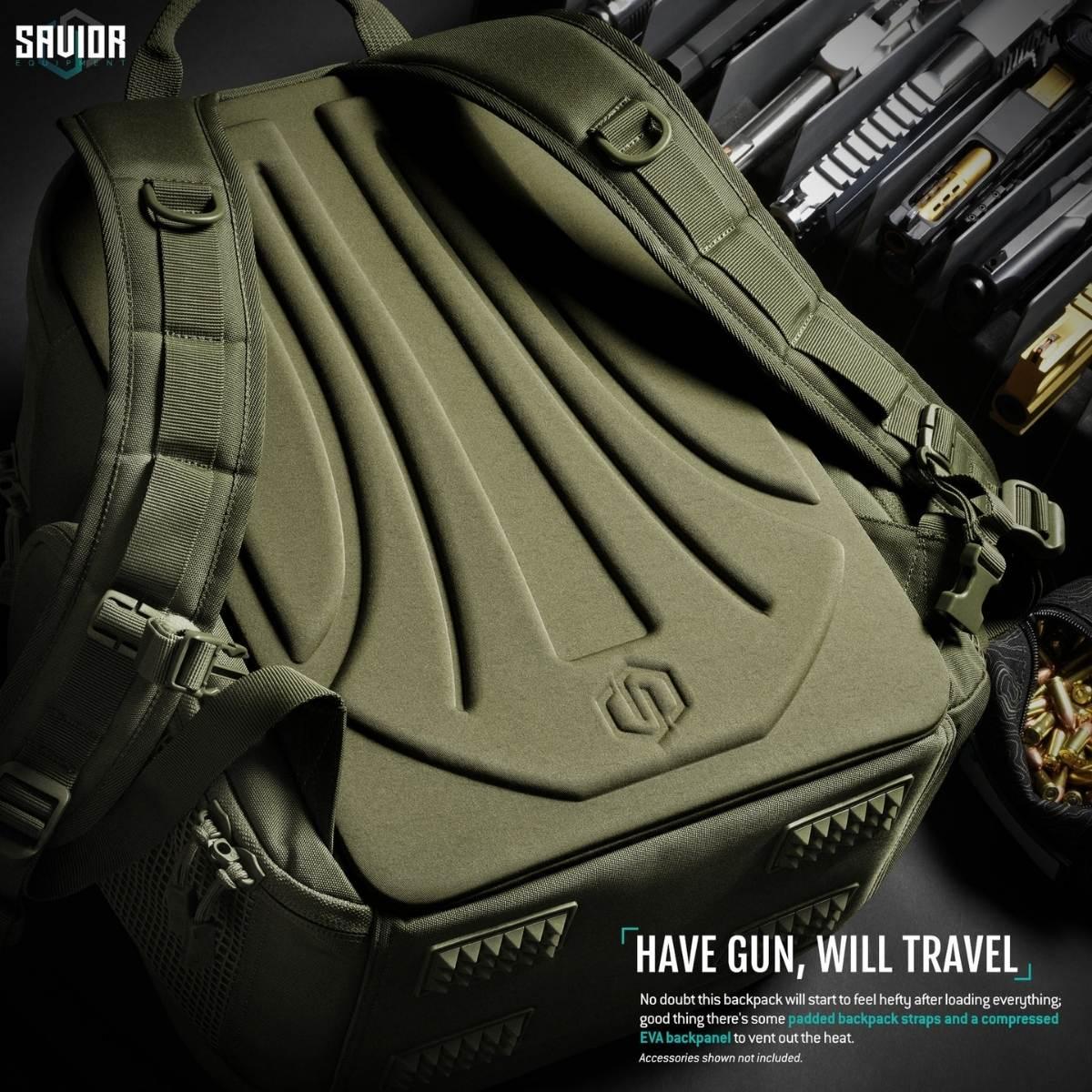 savior plecak compact s e m a pistol zielony bp cpsema ws og