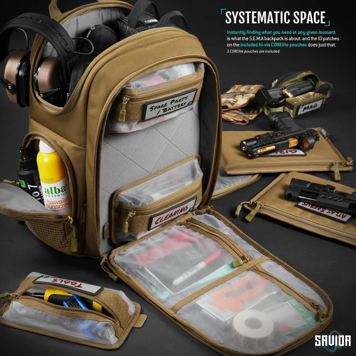 savior plecak compact s e m a pistol tan bp cpsema ws tn