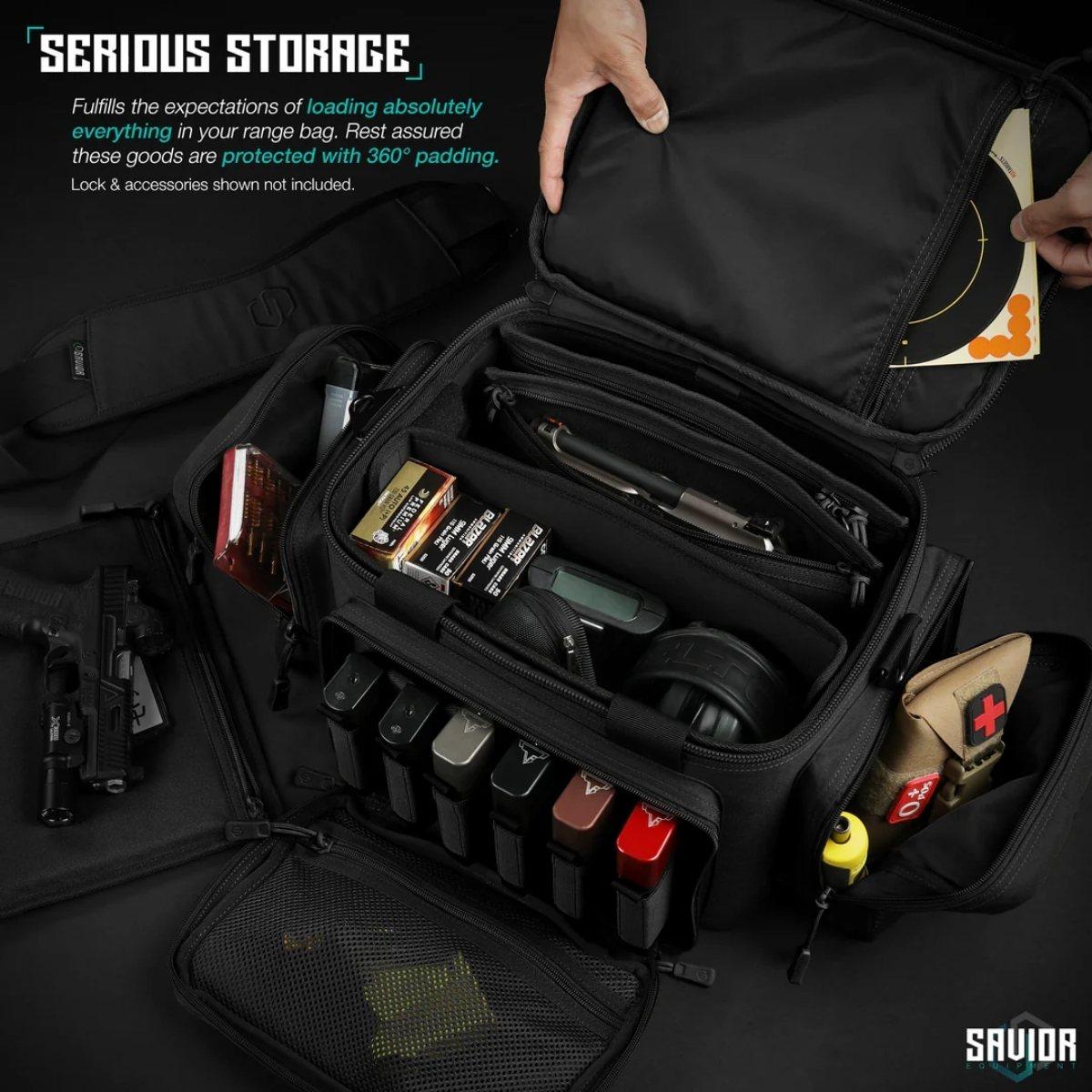 savior pistol range bag specialist czarny ra 3gun ws bk
