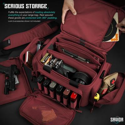 savior pistol range bag specialist czerwony ra 3gun ws rd