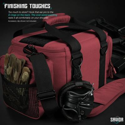 savior pistol range bag specialist czerwony ra 3gun ws rd