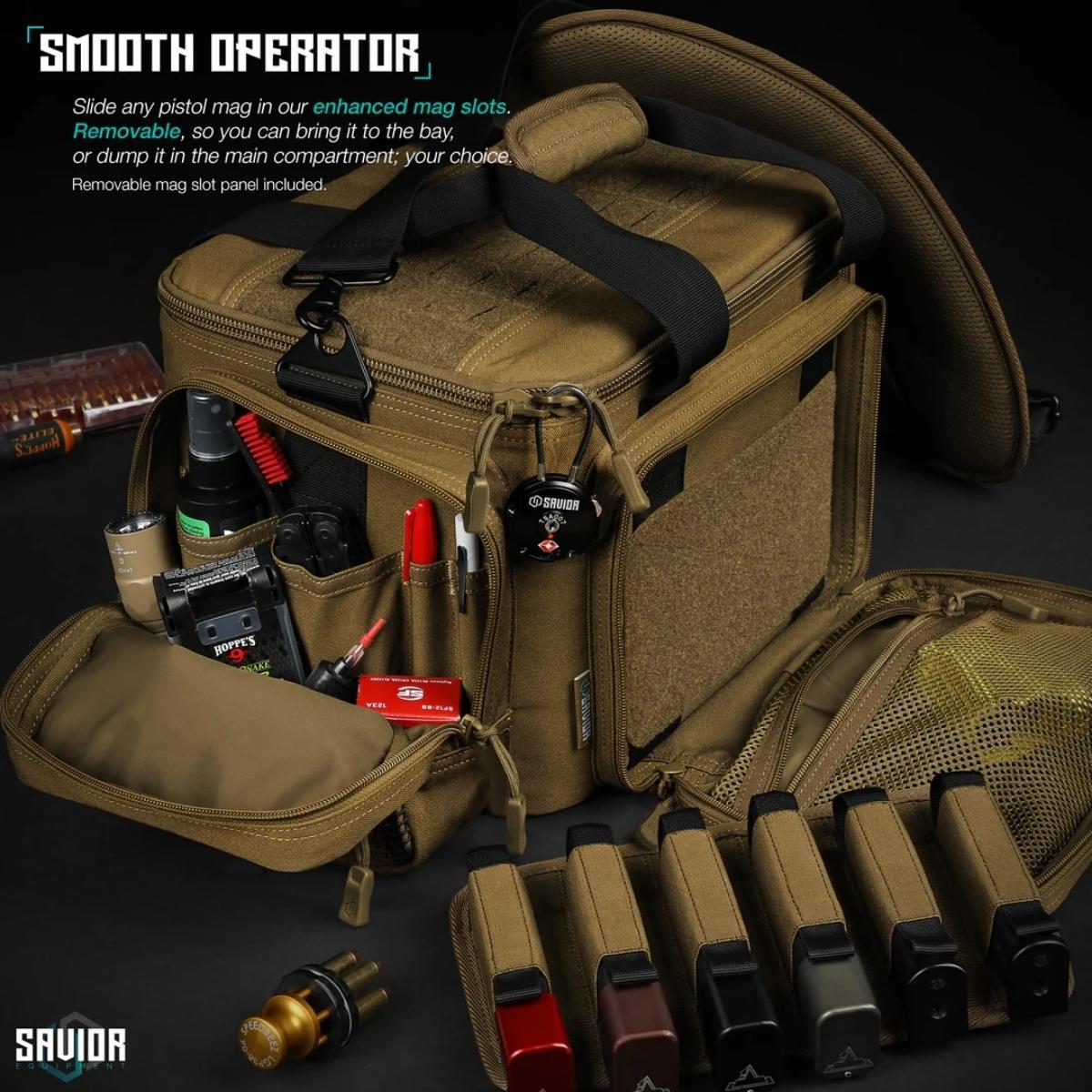 savior pistol range bag specialist tan ra 3gun ws tn