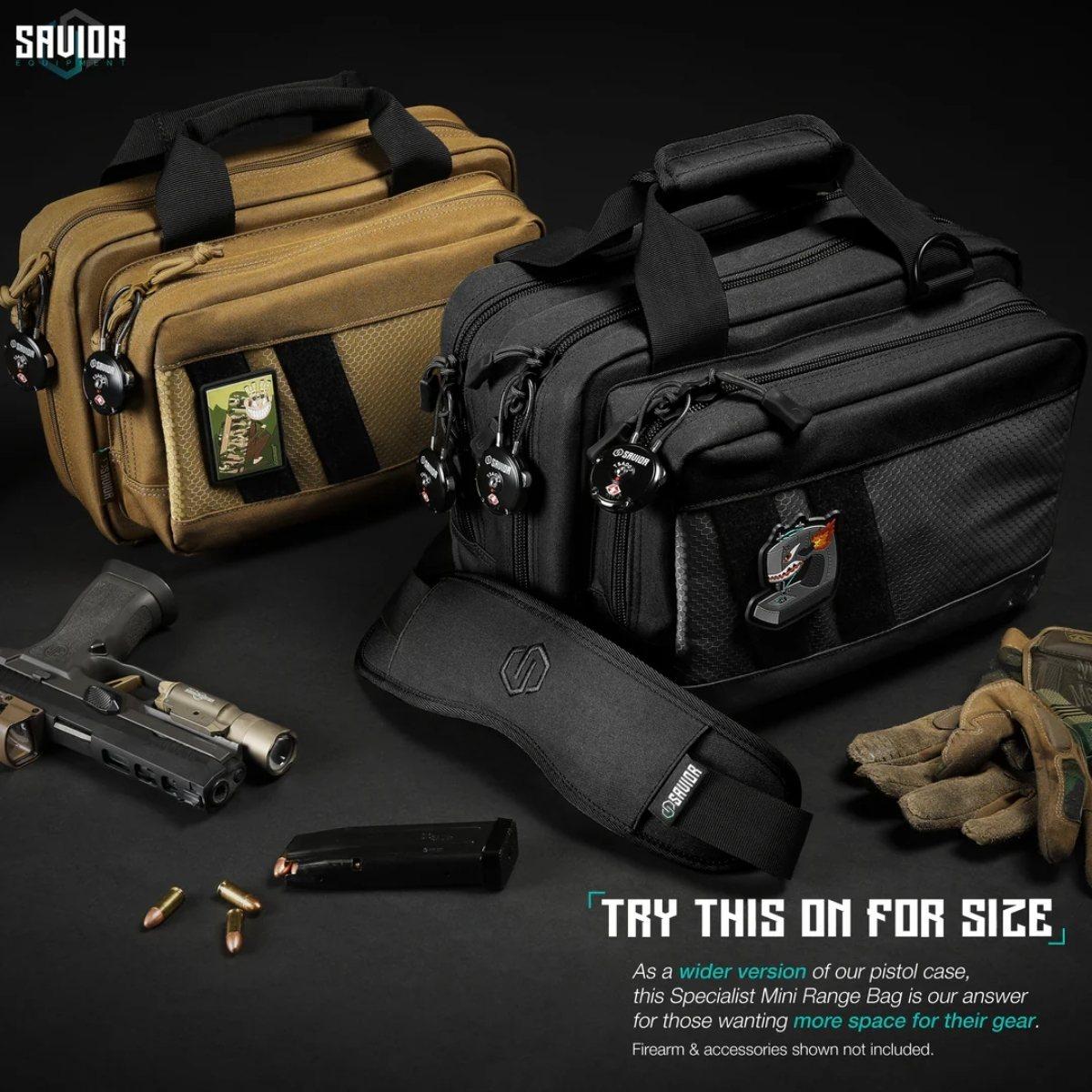 savior mini pistol range bag specialist czarny ra dgspws mini bk