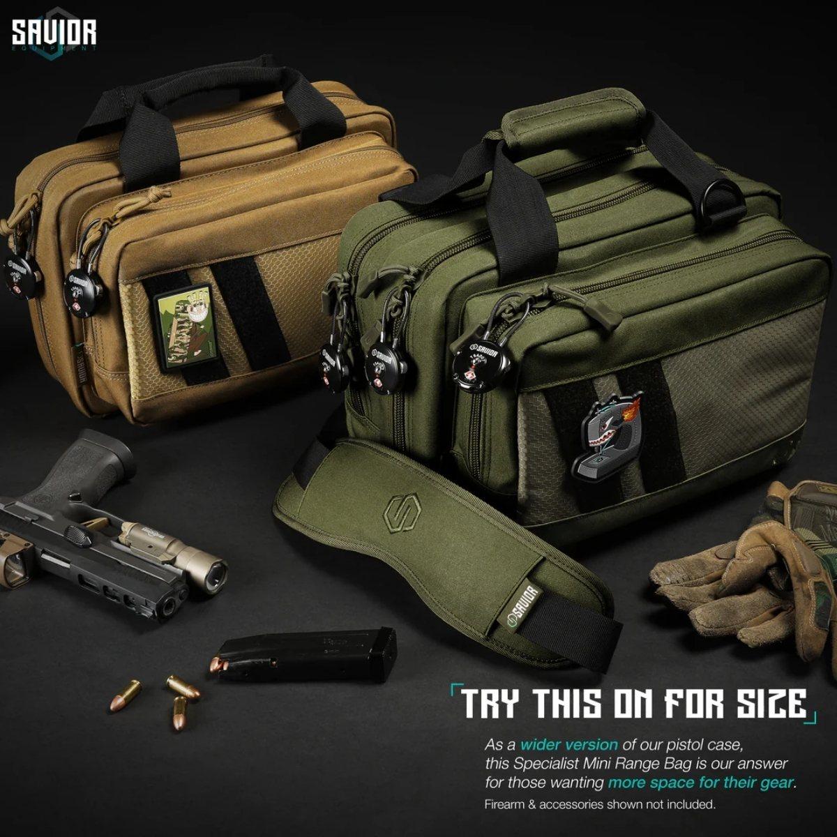 savior mini pistol range bag specialist zielony ra dgspws mini og