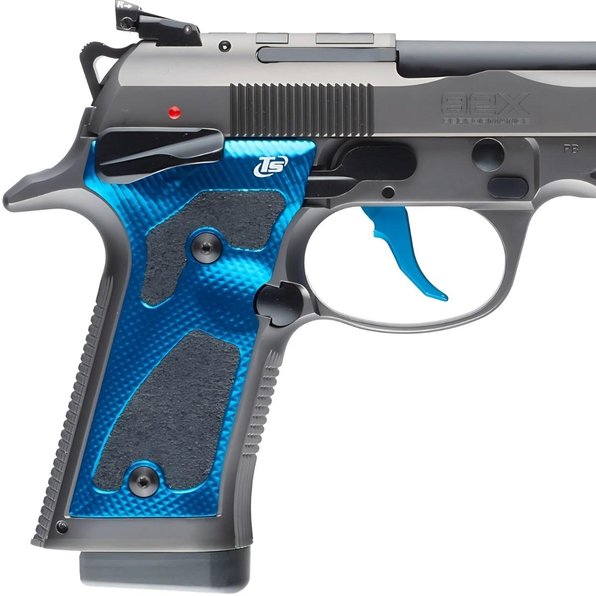 beretta 92x target performance optic dark blue